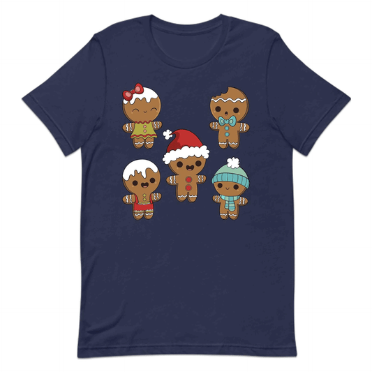 Festive Gingerbread Characters Christmas Cookie Xmas Holiday Baking | PRODUCT CODE: FTVGNRBCHTSK