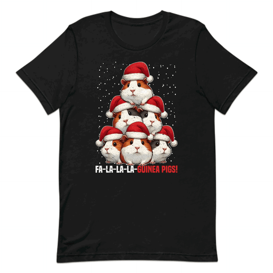 Fa La La La Guinea Pigs Christmas Xmas Guinea Pig Stack | PRODUCT CODE: FLAGNUGPSRDT