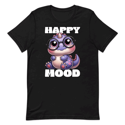 Adorable Kawaii Dino Happy Mood Dinosaur Wearing Glasses | PRODUCT CODE: ADBKWIDNSUR