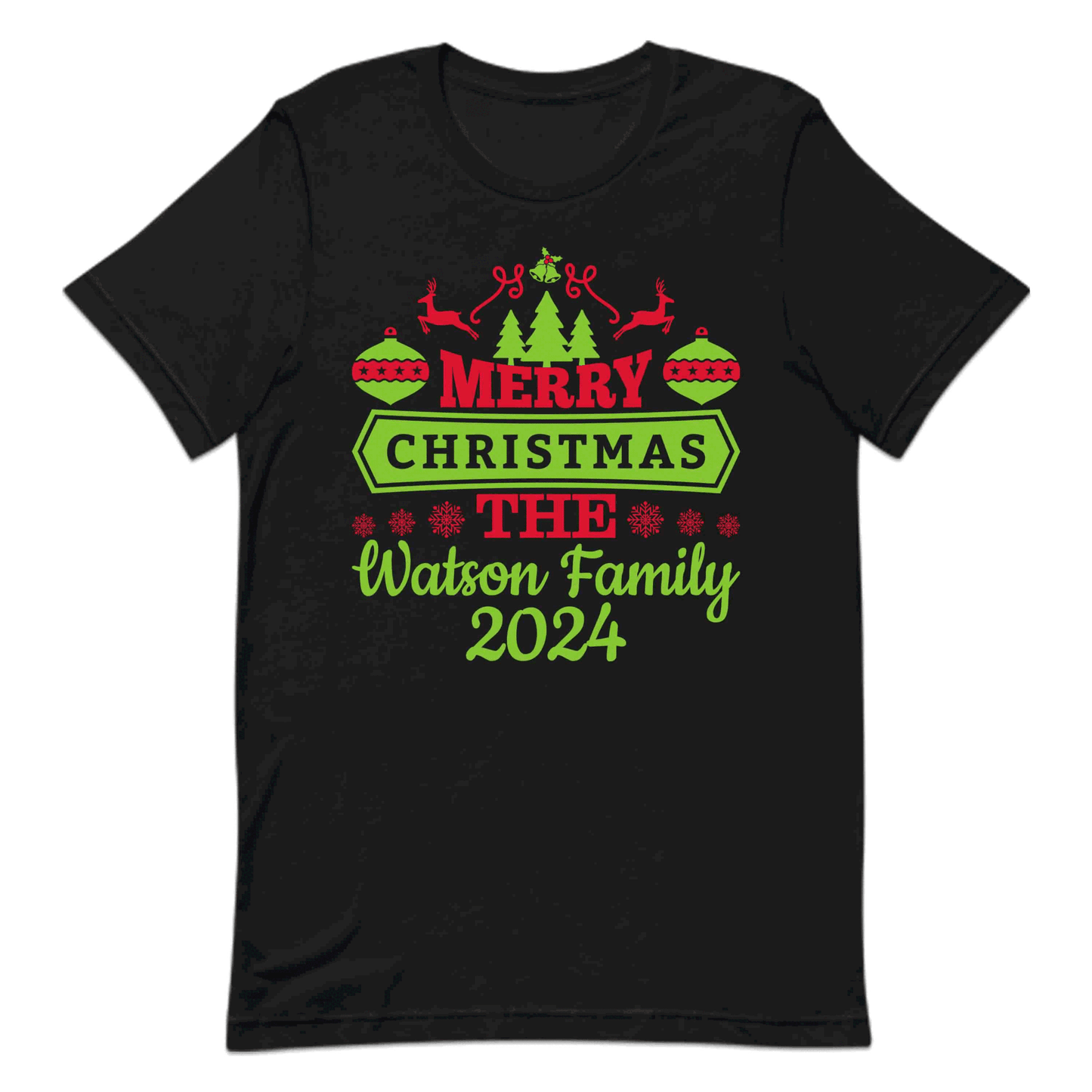 Personalised Family Christmas 2024 Xmas | PRODUCT CODE: PZRFLMYCHTW