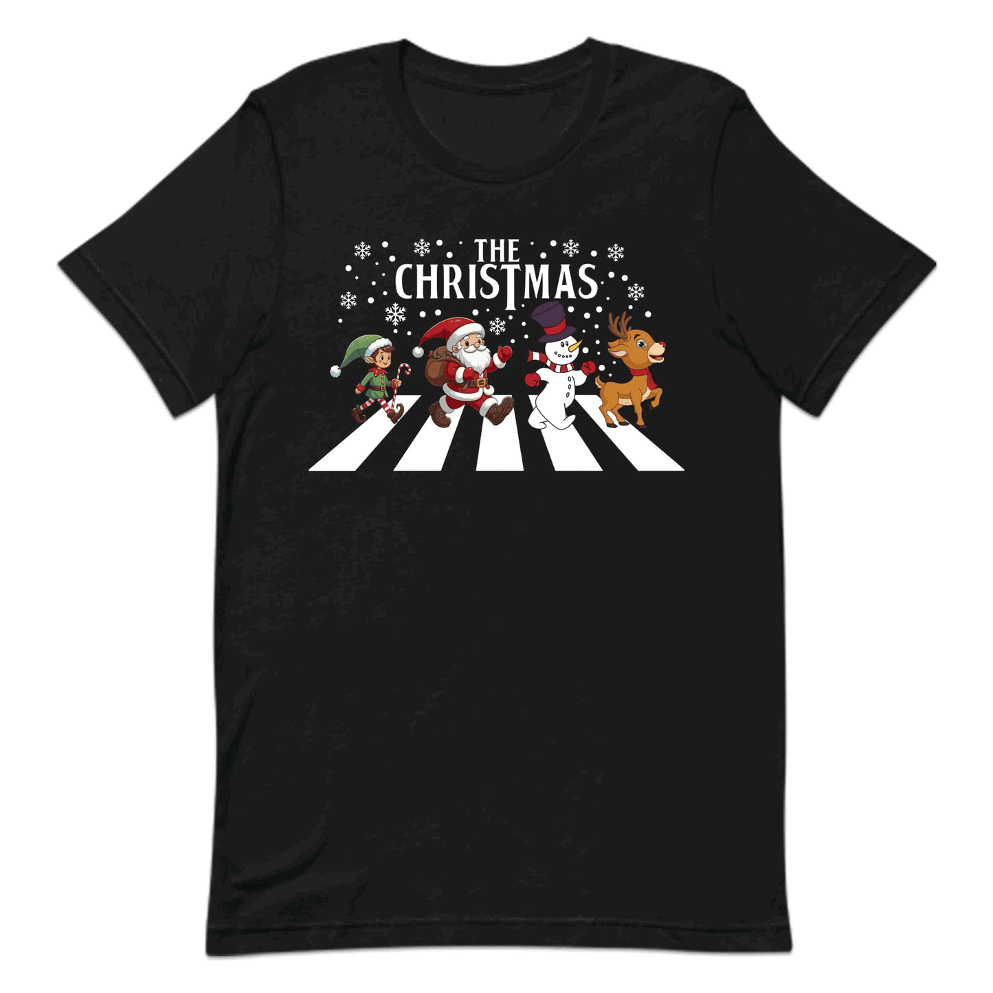 The Christmas Santa & Friends Abbey Road Walk Xmas Parade | PRODUCT CODE: TCHRSNDFRAWL