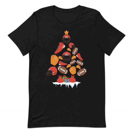 Football Christmas Tree  American Football Xmas | PRODUCT CODE: FTNBAMRCAXMS