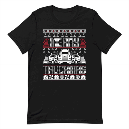 Merry Truckmas Christmas Trucking Funny Xmas Truck Driver | PRODUCT CODE: MRYTCKSANGD