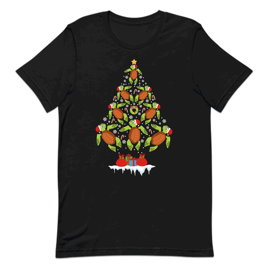 Sea Turtle Christmas Tree Xmas Turtle Ocean Lover | PRODUCT CODE: STRAECHXMAF