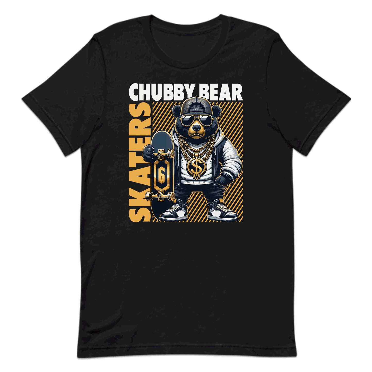 Chubby Bear Skaters Urban Skating Bear Street Style | PRODUCT CODE: CBYRESKTUNL