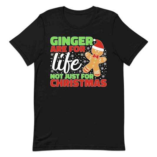 Gingers Are For Life Not For Christmas Gingerbread Man Xmas Cookie | PRODUCT CODE: GNRFLECHRMAX