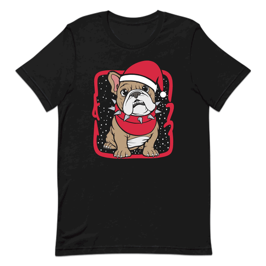 Christmas Bulldog Festive Xmas Dog | PRODUCT CODE: CHTBLGDOFVCXM