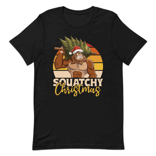 Squatchy Christmas Bigfoot Xmas Sasquatch Holiday | PRODUCT CODE: SQHTCHMBGFXO