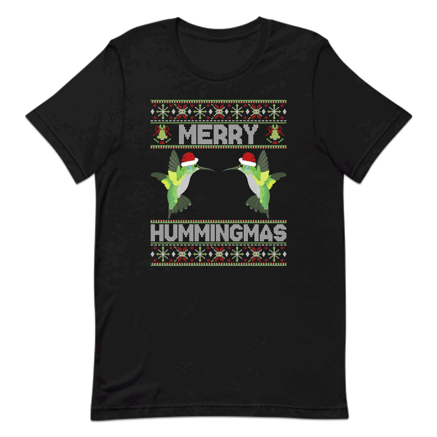 Merry Hummingmas Christmas Bird Lovers Xmas | PRODUCT CODE: HMNGBRDLVCRM