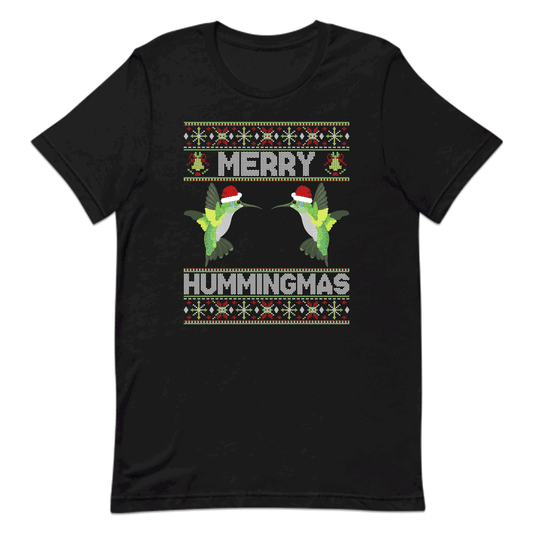 Merry Hummingmas Christmas Bird Lovers Xmas | PRODUCT CODE: HMNGBRDLVCRM