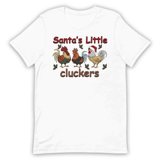 Santa’s Little Cluckers Christmas Chicken Festive Xmas Rooster | PRODUCT CODE: SNTLECKUCHRO