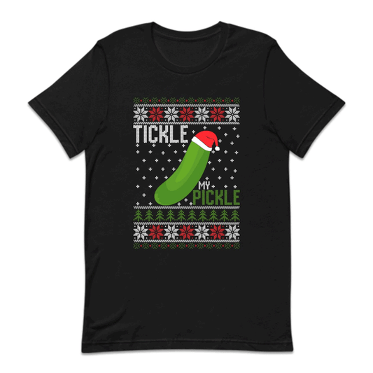 Tickle My Pickle Ugly Xmas Humor Naughty Christmas Pun | PRODUCT CODE: TCKPLMYGND