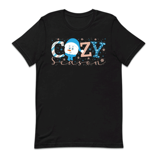 Cozy Season Christmas Snowman Winter Holiday Xmas | PRODUCT CODE: CYZSNOACHRM