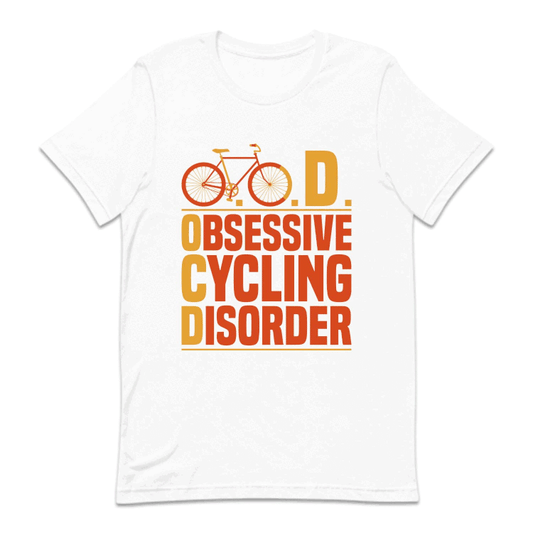Obsessive Cycling Disorder Cyclist Humor | PRODUCT CODE: OBSCYOLGNB