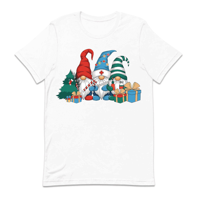 Christmas Gnomes Nurse Holiday Medical Gnome Nurse Xmas | PRODUCT CODE: CHGNMSEHLDY