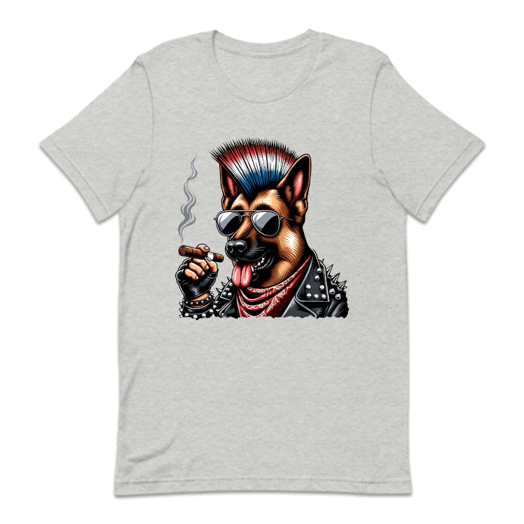 German Shepherd Dog with Sunglasses & Cigar | PRODUCT CODE: GRMNSHPDKP