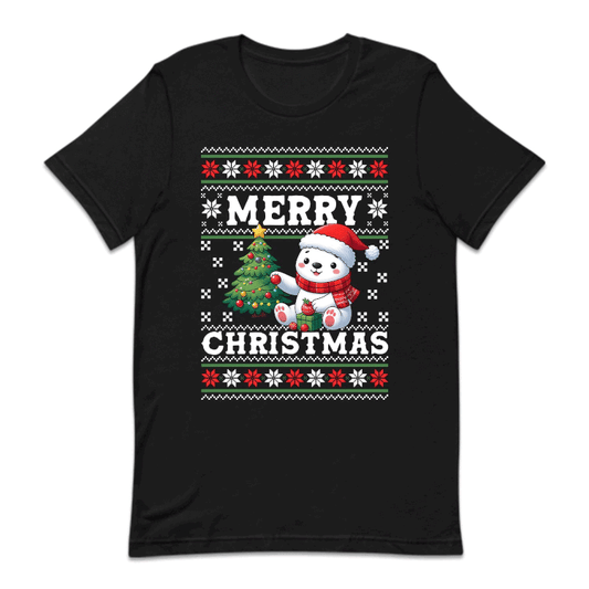 Merry Christmas Polar Bear Ugly Xmas | PRODUCT CODE: MRYCHTPLARB