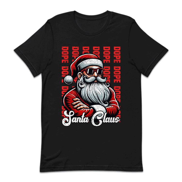 Dope Santa Claus Rock Christmas Trendy Xmas Holiday Season | PRODUCT CODE: DPTMNARKCH