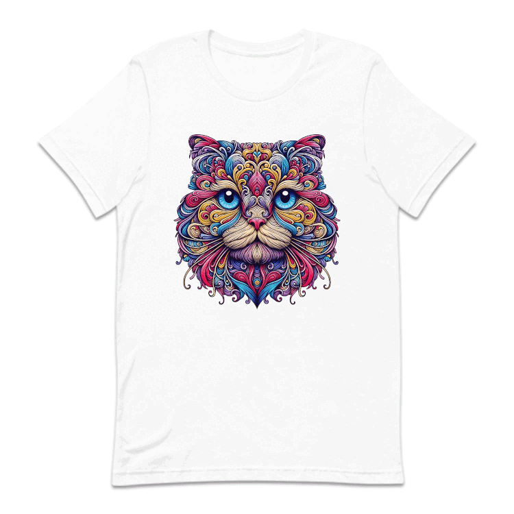 Psychedelic Scottish Fold Cat  | PRODUCT CODE: SCTHFLDOPSY