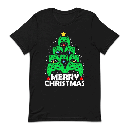 Merry Christmas Gaming Controllers Tree Gamer Xmas | PRODUCT CODE: MYRCHGMNXAR