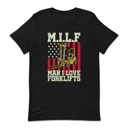 MILF Man I Love Forklift Heavy Machinery Industrial Worker | PRODUCT CODE: MLFNVKROPD
