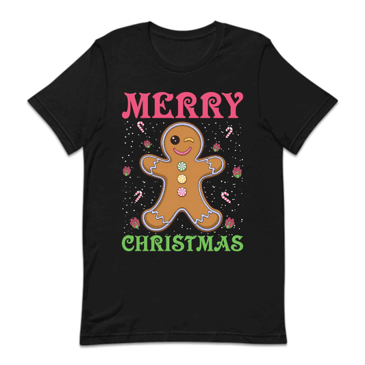 Merry Christmas Gingerbread Xmas Cookie | PRODUCT CODE: MRYCHTGNRB