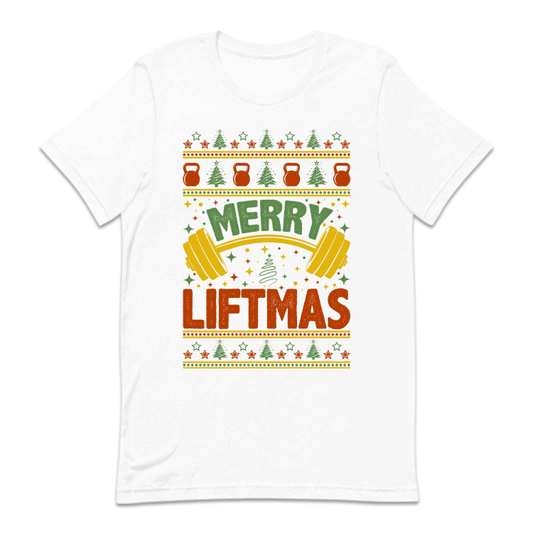 Merry Liftmas Christmas Gym Xmas Fitness Workout Enthusiast | PRODUCT CODE: LFTMSRYGCWE