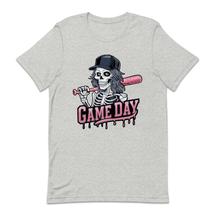 Horror Skeleton Softball Game Day Scary Sports Halloween | PRODUCT CODE: SFTBLHRSKL