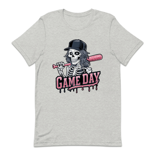 Horror Skeleton Softball Game Day Scary Sports Halloween | PRODUCT CODE: SFTBLHRSKL