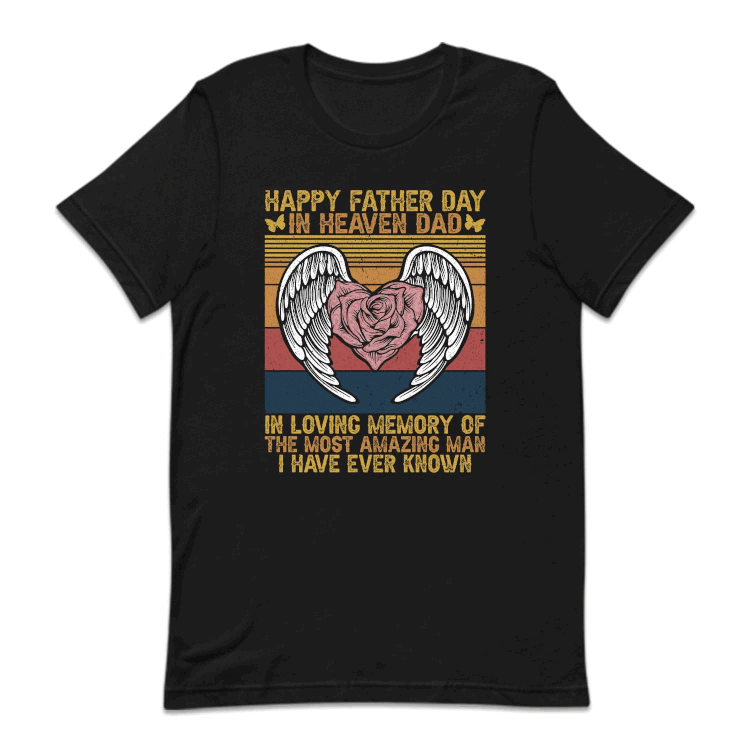 Happy Father's Day In Heaven Dad Memorial Sentimental Keepsake | PRODUCT CODE: HPYFRYDHVNA