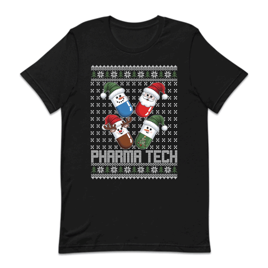 Pharama Tech Christmas Pills Snowman Reindeer Santa Claus Pharmacy Xmas | PRODUCT CODE: PRHMTCLSCXM