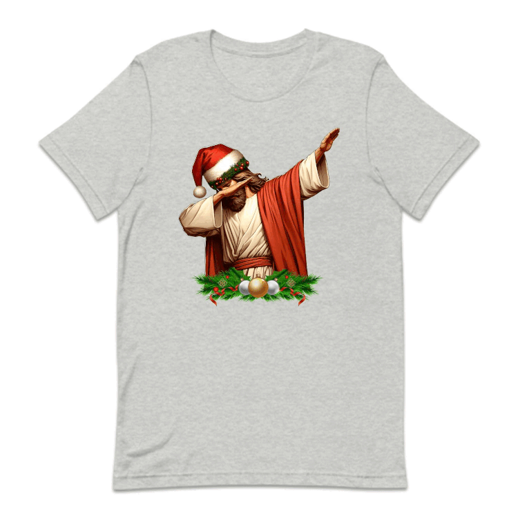 Christmas Dabbing Jesus in Santa Hat Religous Festive Xmas | PRODUCT CODE: DBNGJXMSCR