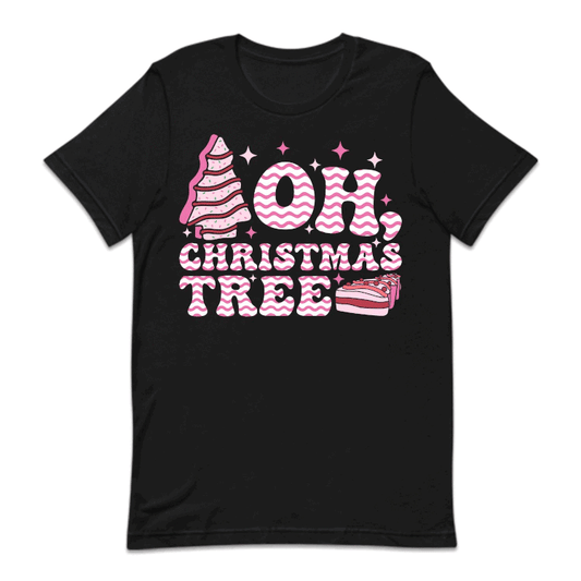 Oh Christmas Tree Pink Xmas Tree Cake | PRODUCT CODE: OCRTEKAFVTS