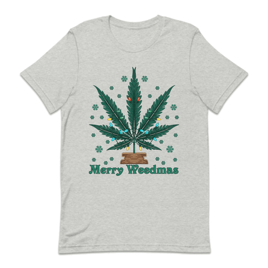 Christmas Merry Weedmas Cannabis Funny Weed Xmas | PRODUCT CODE: MRYWDMSCNB