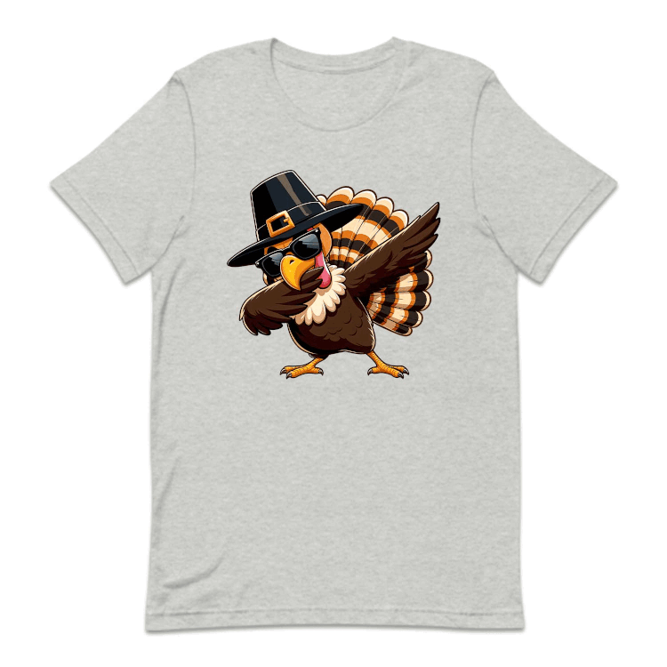 Dabbing Turkey Thanksgiving Autumn Holiday | PRODUCT CODE: DBNGTRKYVF
