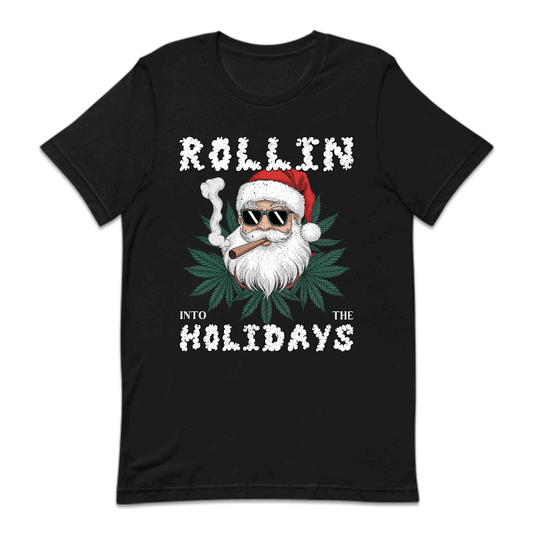 Christmas Santa Claus Smoking Weed Cannabis Xmas | PRODUCT CODE: RLNTHDYCHM