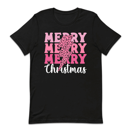 Pink Merry Christmas Festive Holiday Cute Pink Xmas | PRODUCT CODE: PKNCHRMFSTVH