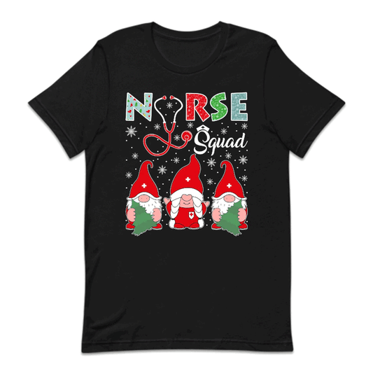 Nurse Squad Christmas Gnome Festive Medical Xmas Gnome Nurse | PRODUCT CODE: NSRUWDQGNCH