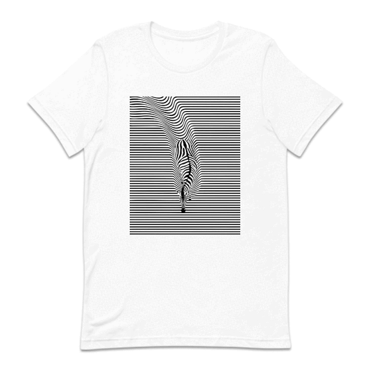 Zebra Optical Illusion Unique Abstract Animal | PRODUCT CODE: ZVRAOPTCIL