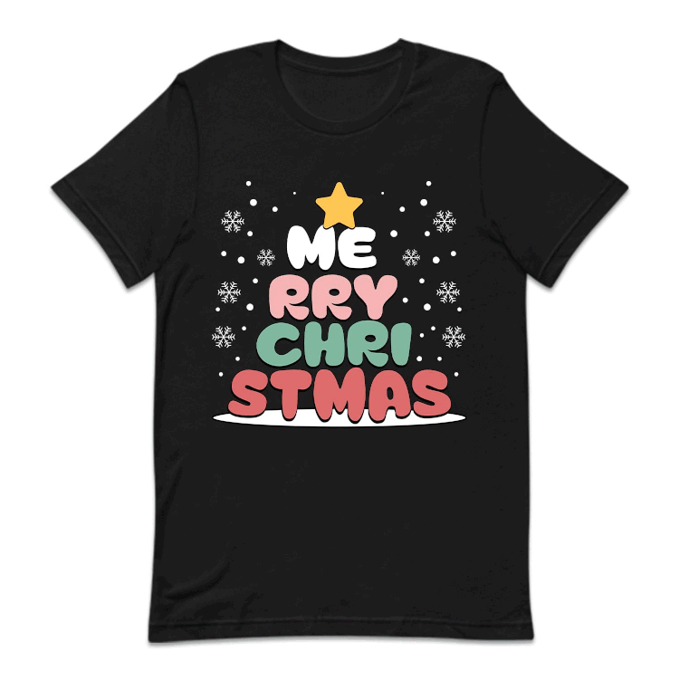 Merry Christmas Tree Xmas Festive Holiday | PRODUCT CODE: MRYCHTREXMA