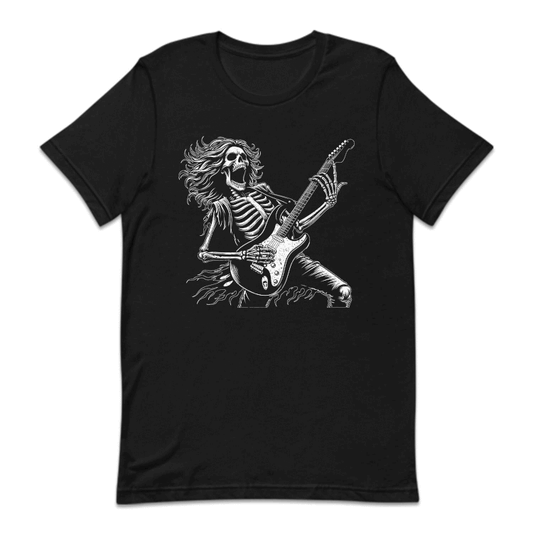 Vintage Rocker Skeleton Rock and Roll Band Boho Musician | PRODUCT CODE: VNGTRCKCLNP