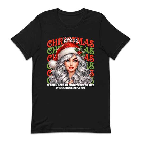 Women's Christmas Spread Gratitude and Joy Xmas Festive | PRODUCT CODE: WMNCHRTAGUD