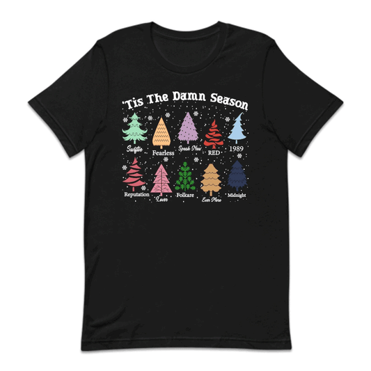 Christmas Tree Swiftie Xmas Ugly Albums Retro Tis The Damn Season | PRODUCT CODE: RTSDMNSWFT