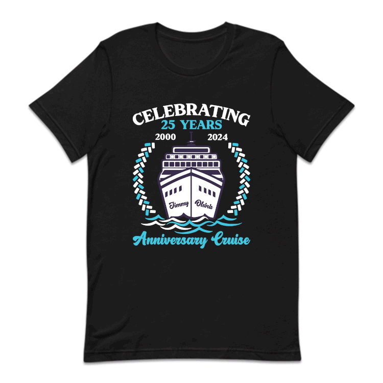 Personalized Anniversary Cruise Couples Matching | PRODUCT CODE: CSTANVRSHNY
