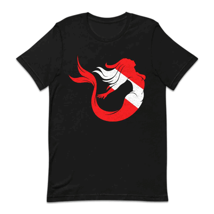 Mermaid Diver Underwater Adventure Sea Creature Ocean Lover | PRODUCT CODE: MRDVROCNTH