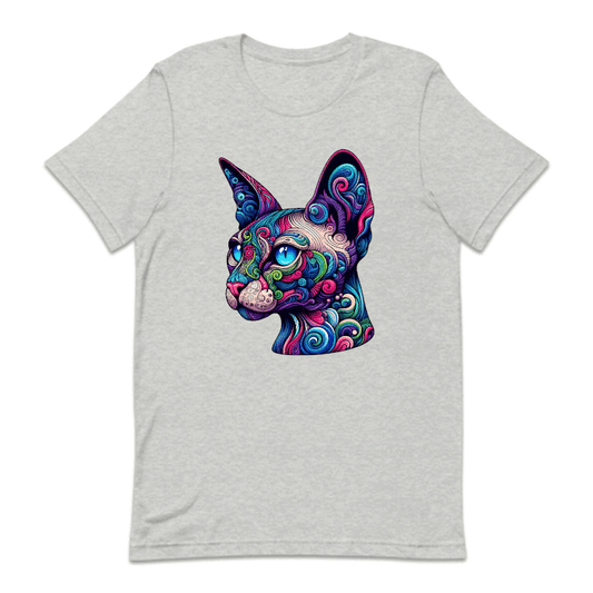 Psychedelic Colorful Sphynx Cat | PRODUCT CODE: SPXHCTPSY