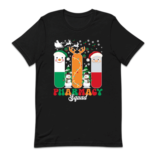 Pharmacy Pills Squad Christmas Pharmacist Xmas | PRODUCT CODE: PHRSQDUCHRM