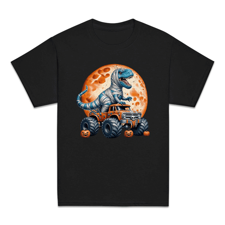 Halloween Monster Truck Mummy Dinosaur Spooky Saurus | PRODUCT CODE: HLMNSTRKM