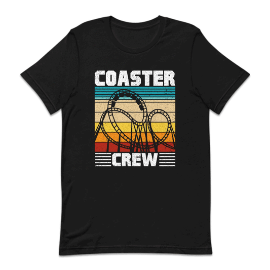 Vintage Roller Coaster Crew Amusement Park Thrill Ride Enthusiast | PRODUCT CODE: VNTRGCSTOR