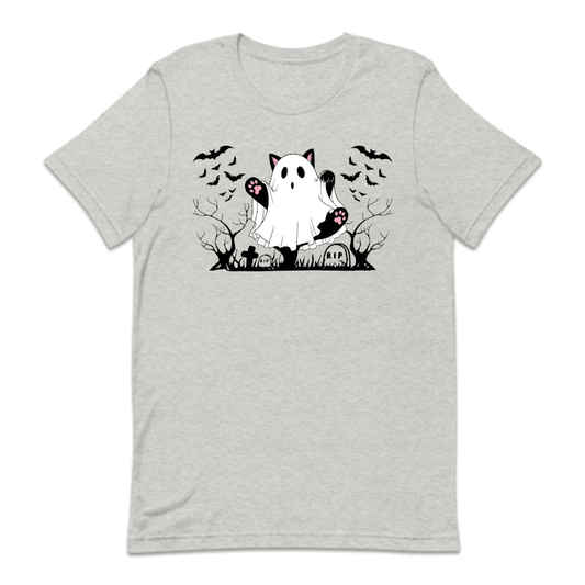 Halloween Ghost Cat & Creepy Bats | PRODUCT CODE: GSTCAHLWE